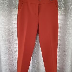 Burnt orange slim pants
